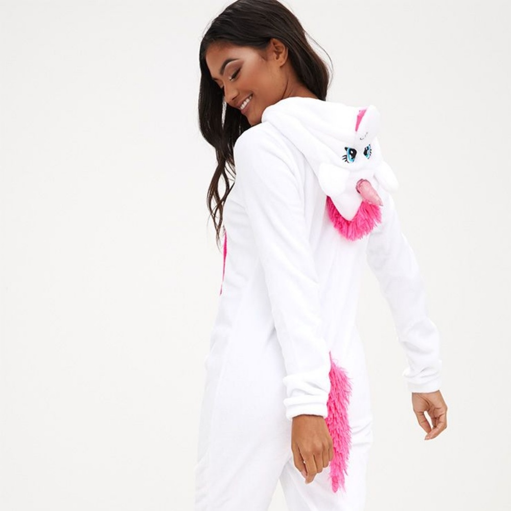 White Unicorn Onesie—NWT